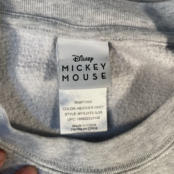 Disney Mickey Mouse Los Angeles California Lined Sweatshirt Women’s Size XS - Picture 5 of 9
